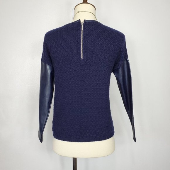 Mayoral Girls Mixed Media Houndstooth Sweater With Pockets Size 10 - Picture 7 of 11